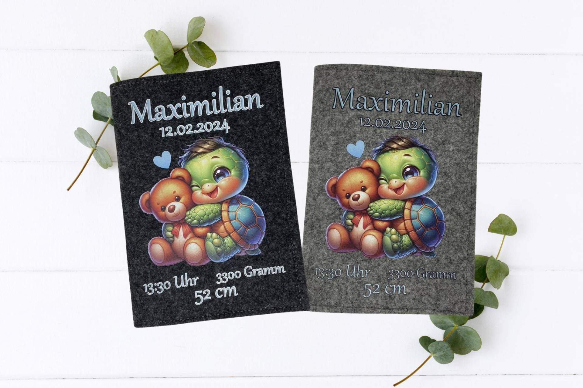 U-Heft Hülle Schildkröte + Teddy - Personalisiert Mit Namen & Geburtsdaten Filzhülle Fach Für Impfpass Und Karten Mädchen Junge U-Heft Hülle Schildkröte + Teddy - Personalisiert Mit Namen & Geburtsdaten Filzhülle Fach Für Impfpass Und Karten Mädchen Junge von Etsy - Fadensalat