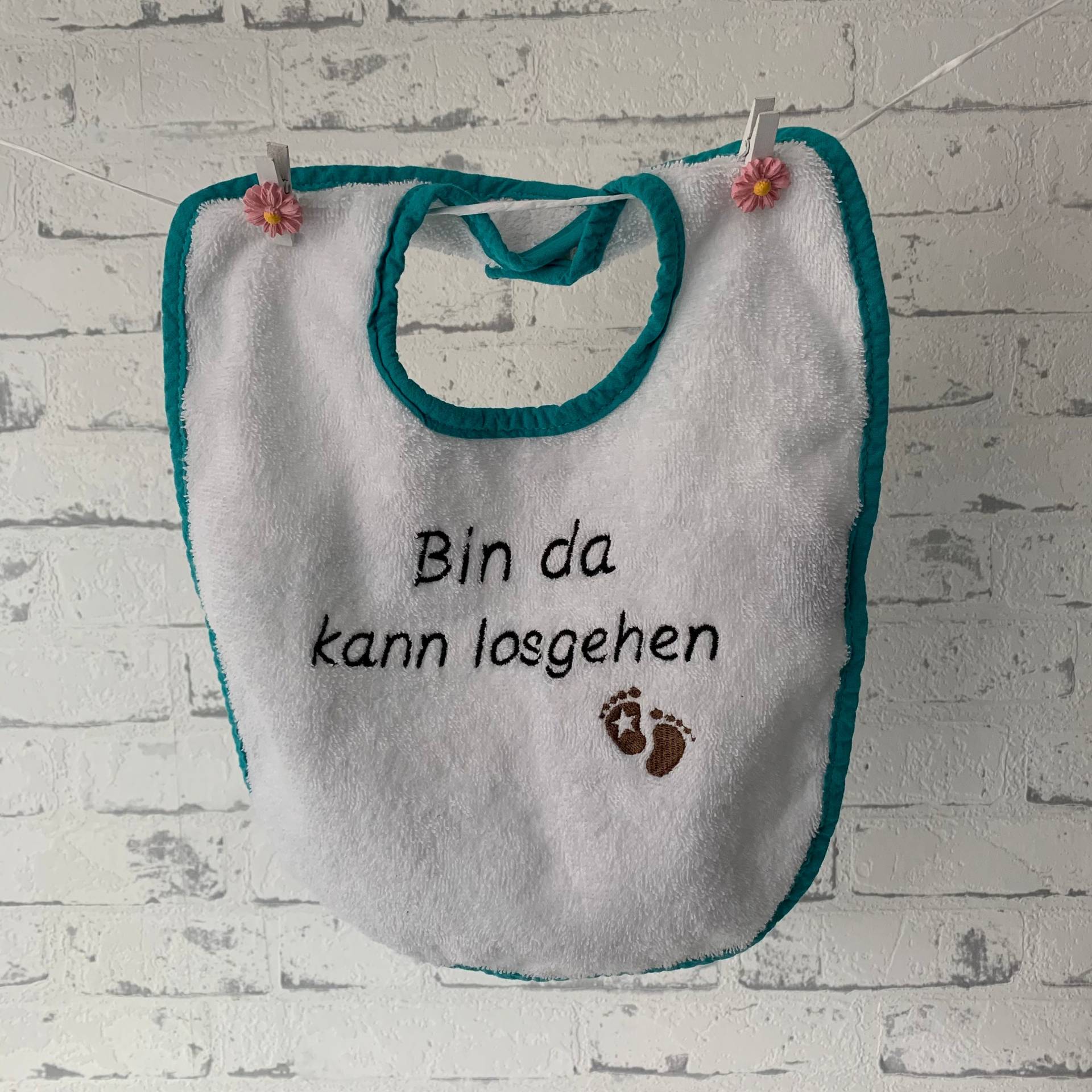 Lätzchen "Bin Da" Lätzchen "Bin Da" von Etsy - Fadentour