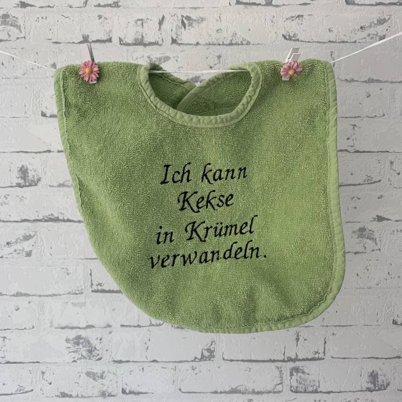 Lätzchen "Ich Kann Kekse in Krümel Verwandeln" Lätzchen "Ich Kann Kekse in Krümel Verwandeln" von Etsy - Fadentour