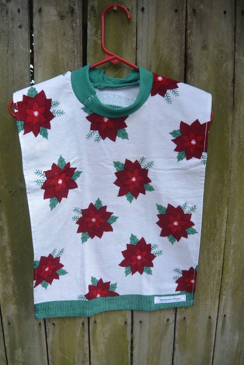 Lätzchen Aus Wiederverwendetem Handtuch, Handgemacht, Tollescyclechallenge, Familiensegenco von Etsy - FamilyBlessingsCo