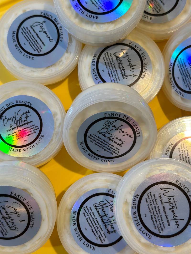 Körperbutter Probierpaket von Etsy - FancyBeeBeauty