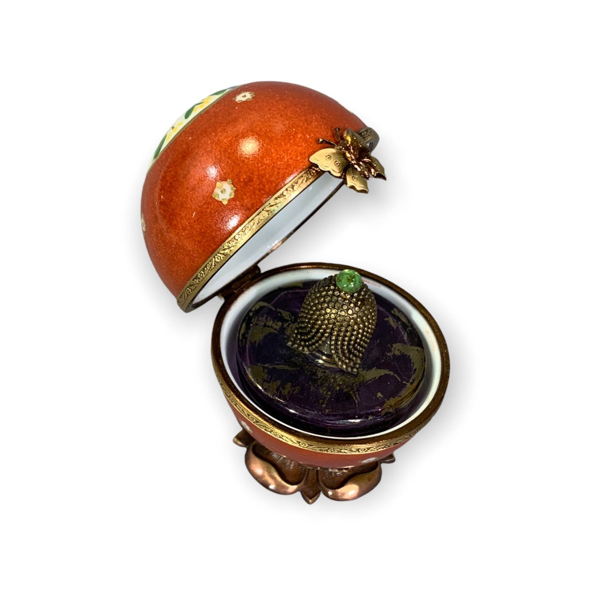 Handbemalte Parfümkugel Aus Ziegelsteinen Limoges-Porzellan. Originelles Und Anpassbares Souvenirgeschenk Handbemalte Parfümkugel Aus Ziegelsteinen Limoges-Porzellan. Originelles Und Anpassbares Souvenirgeschenk von Etsy - Fanex