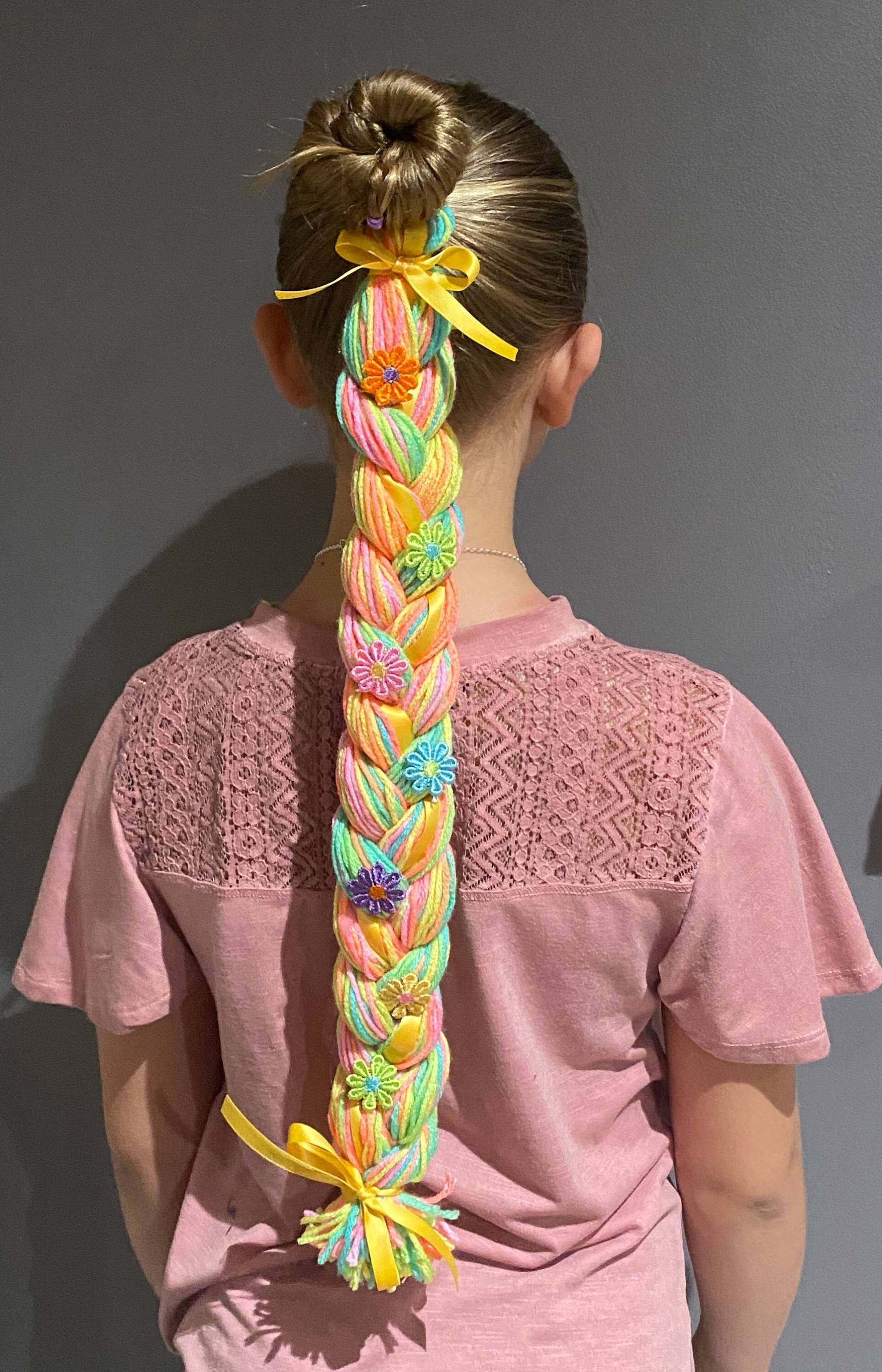 Blume 18" Garn Flecht Blume 18" Garn Flecht von Etsy - Favorfavedesigns