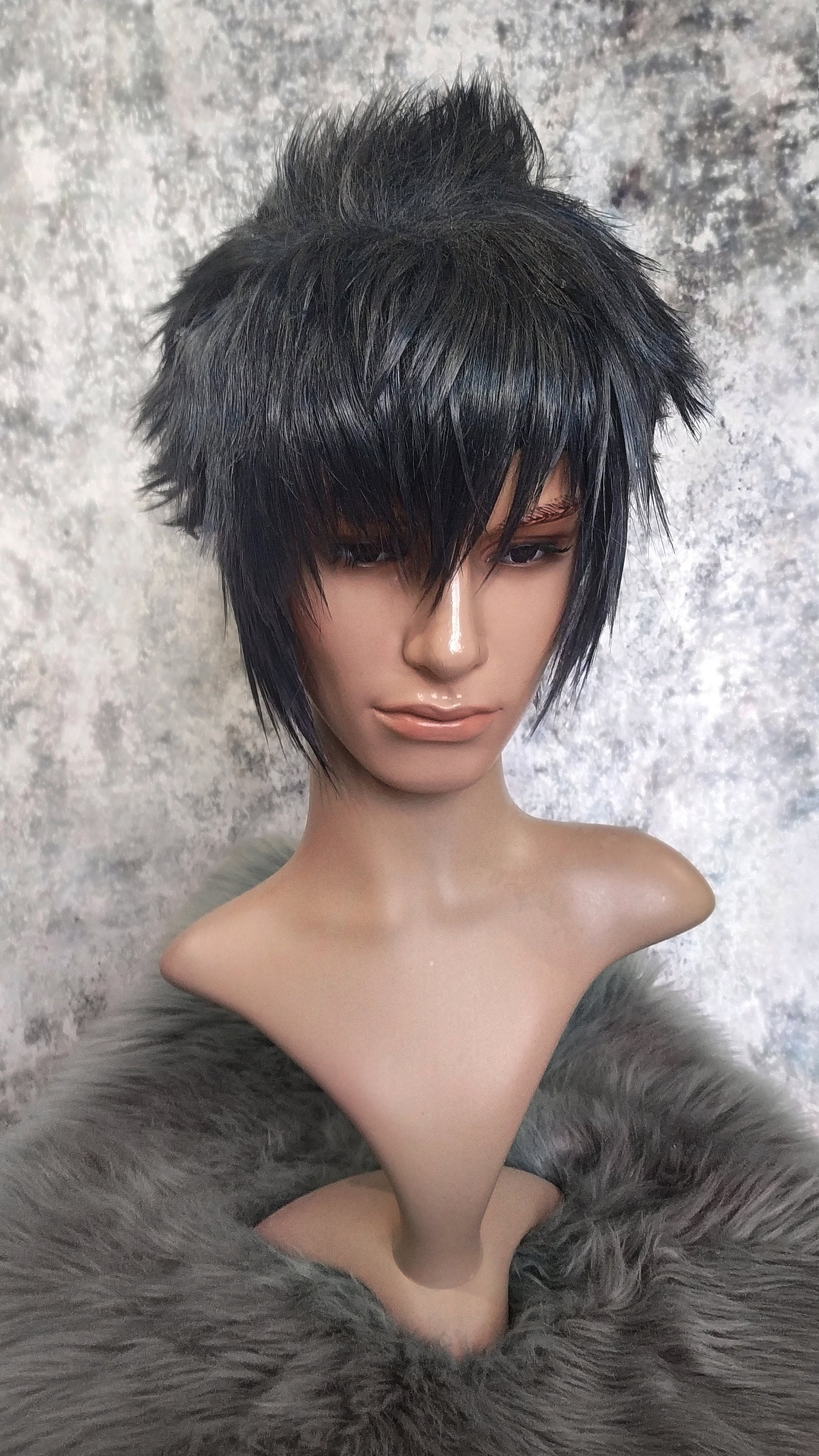 Noctis Cosplay-Perücke - Inspiriert Von Final Fantasy Ff15 Cosplay Noctis Cosplay-Perücke - Inspiriert Von Final Fantasy Ff15 Cosplay von Etsy - FeatherWigs