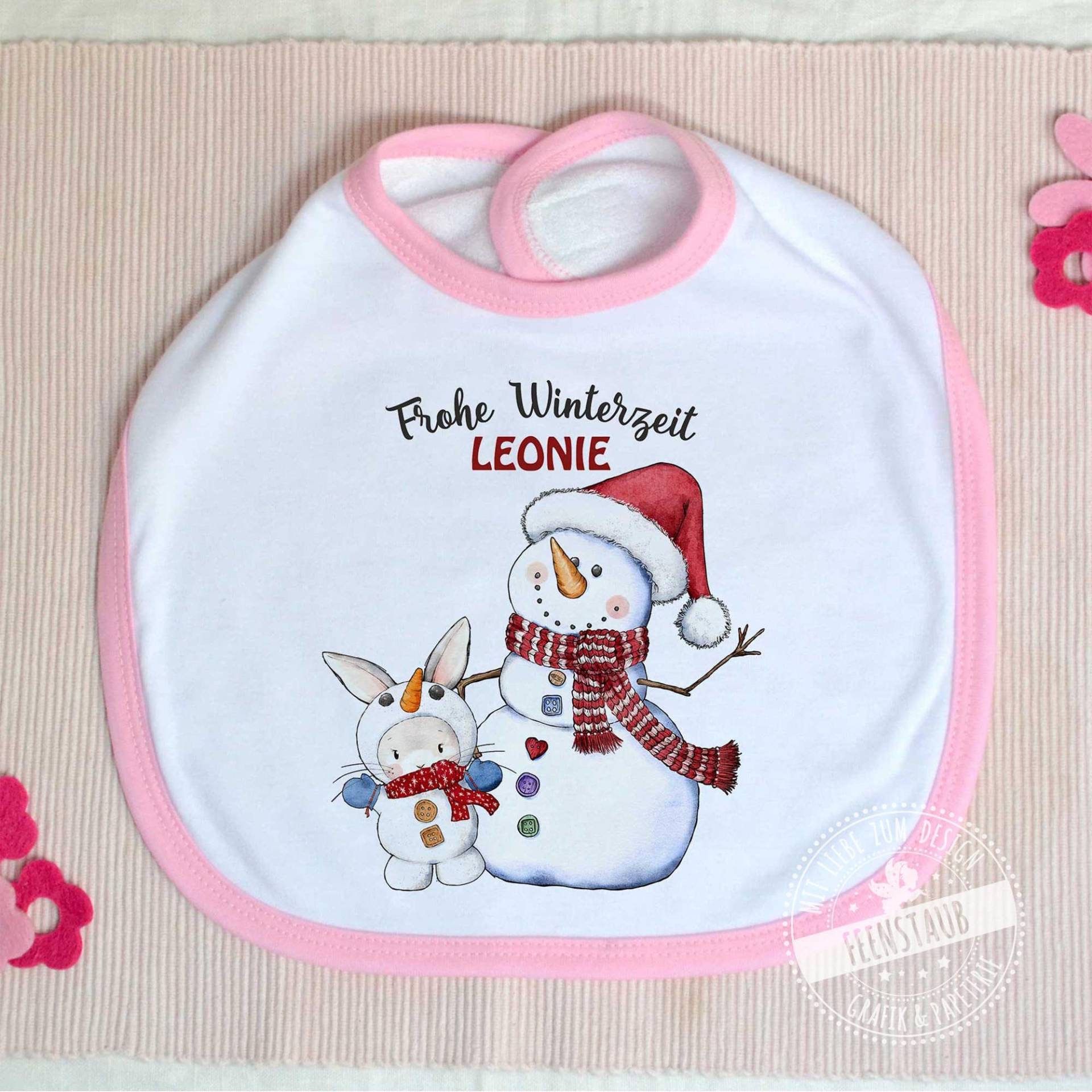 Personalisiertes Baby-Lätzchen Mit Namen, Erstes Weihnachtsfest Für Baby Geschenk, Mein Weihnachten, Geschenk Zum Nikolaus, Rosa Blau Personalisiertes Baby-Lätzchen Mit Namen, Erstes Weihnachtsfest Für Baby Geschenk, Mein Weihnachten, Geschenk Zum Nikolaus, Rosa Blau von Etsy - FeenstaubHandmade