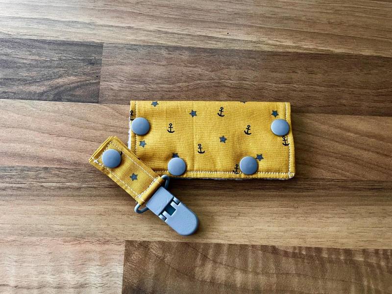 Port-Cover Set Enterale Ernährung Anker Auf Senfgelb von Etsy - FeludaraDesign