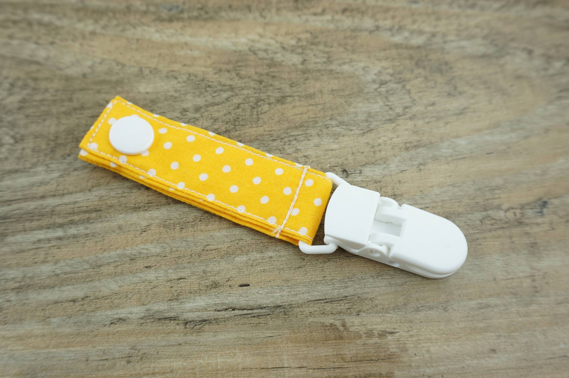 Tube-Clip - Pünktchen Gelb Tube-Clip - Pünktchen Gelb von Etsy - FeludaraDesign