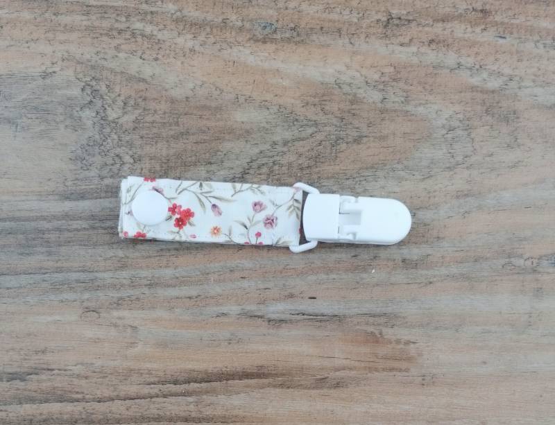 Tube-Clips Enterale Ernährung Sauerstoffgerät - Blümchen Creme von Etsy - FeludaraDesign