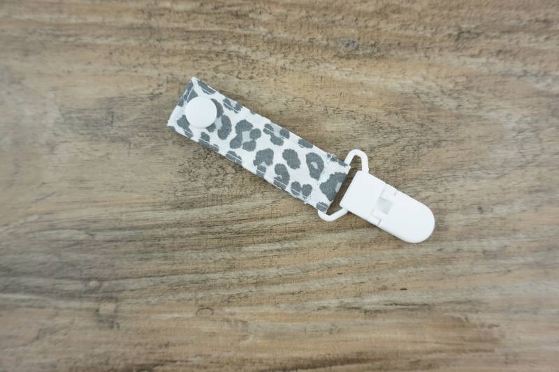 Tubie-Clip Leo Print, Enterale Versorgung, Feeding Tube, Kurz Oder Lang - Leoprint Grau von Etsy - FeludaraDesign