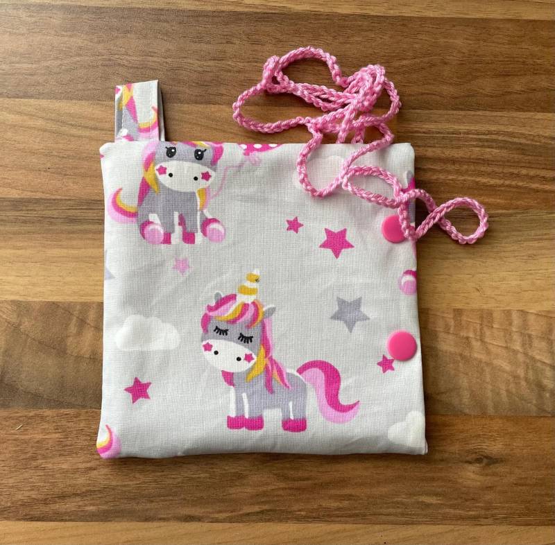 Wasserabweisend -Kleine Kathetertasche - Chemotherapie- Chemo-Tasche Port-Katheter Mit Oder Ohne Druckknöpfe Einhorn von Etsy - FeludaraDesign