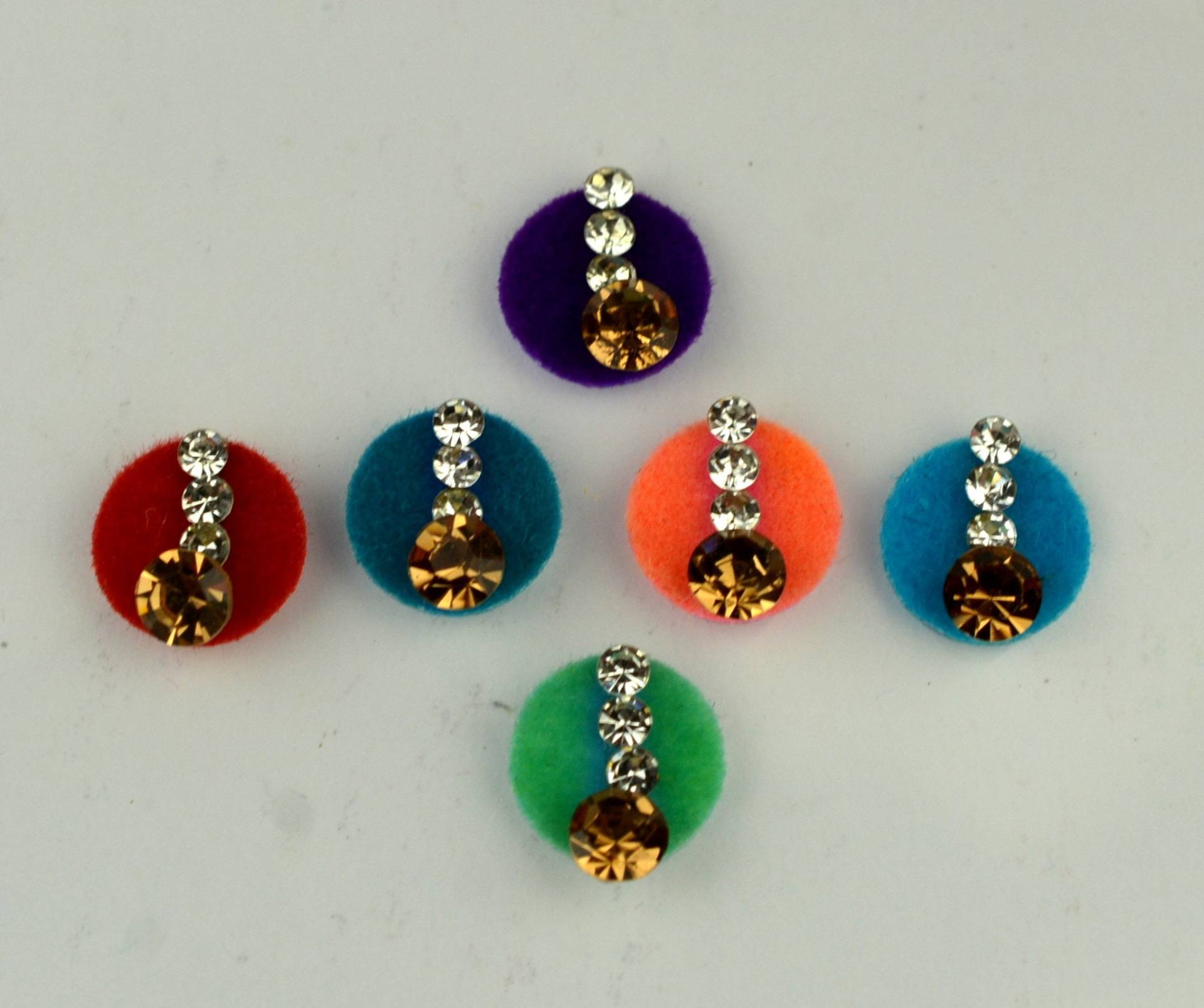 Designer Multi Color Runde Diamant Bindis, Hochzeit Gesicht Traditionelle Selbstklebende Aufkleber, Weihnachtsgeschenk Designer Multi Color Runde Diamant Bindis, Hochzeit Gesicht Traditionelle Selbstklebende Aufkleber, Weihnachtsgeschenk von Etsy - FeminaDeals