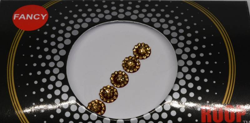 Einzigartige Golden Circle Bindis, Hochzeit Stirn Braut Makeup Bollywood Selbstklebende Aufkleber, Weihnachtsgeschenk von Etsy - FeminaDeals