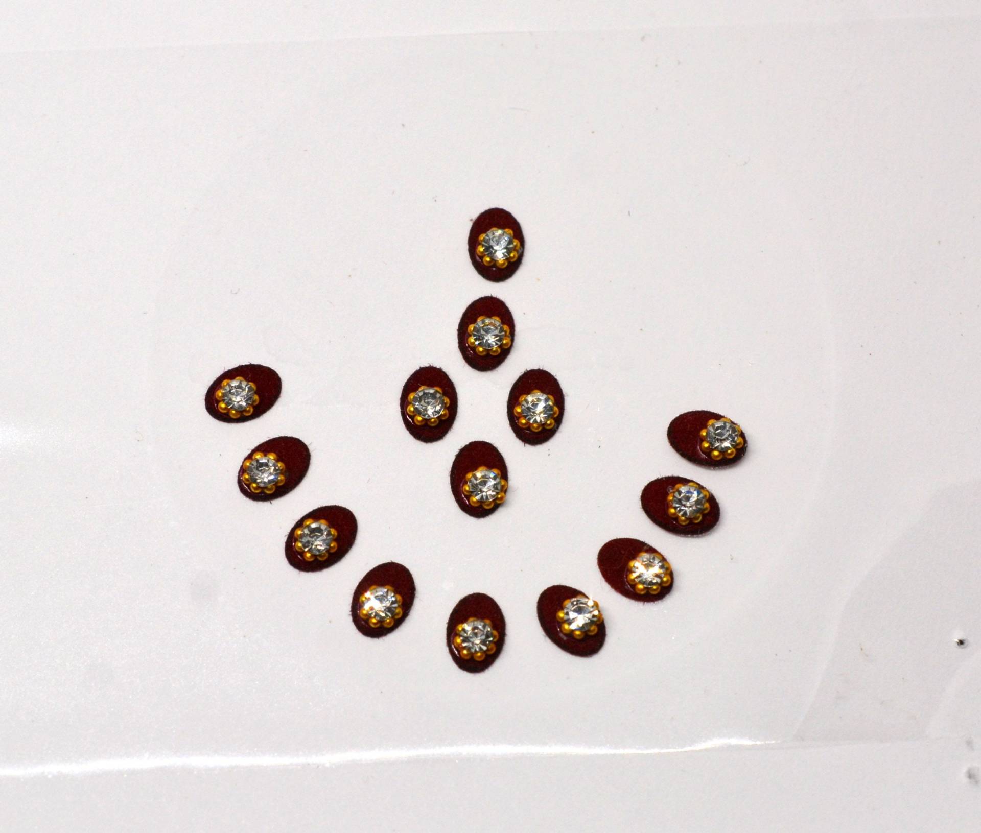 Kastanienbraune Farbe Oval Diamant Bindis, Hochzeit Braut Ausgefallene Bollywood Selbstklebende Aufkleber, Weihnachtsgeschenk Kastanienbraune Farbe Oval Diamant Bindis, Hochzeit Braut Ausgefallene Bollywood Selbstklebende Aufkleber, Weihnachtsgeschenk von Etsy - FeminaDeals