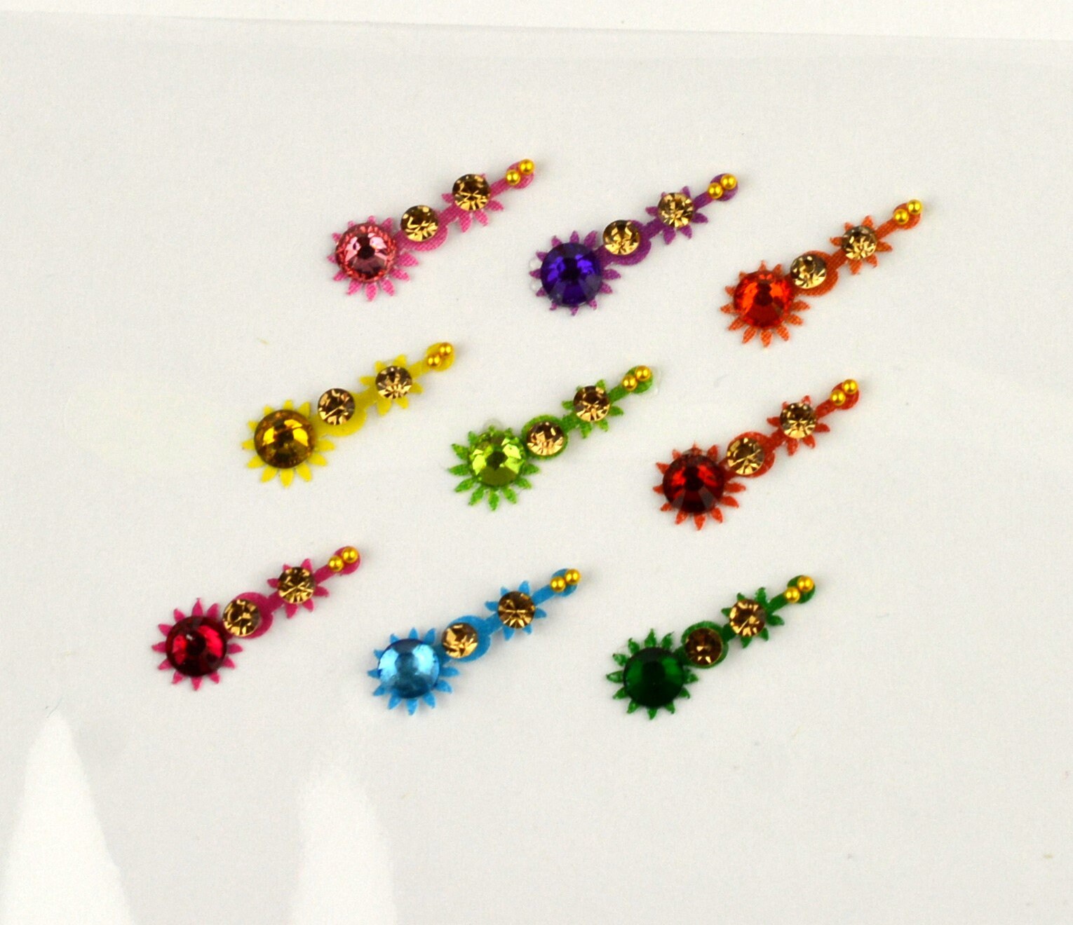 Kristall Bindis, Hochzeits Lange, Ausgefallene Bollywood Selbstklebende Aufkleber, Weihnachtsgeschenk Kristall Bindis, Hochzeits Lange, Ausgefallene Bollywood Selbstklebende Aufkleber, Weihnachtsgeschenk von Etsy - FeminaDeals