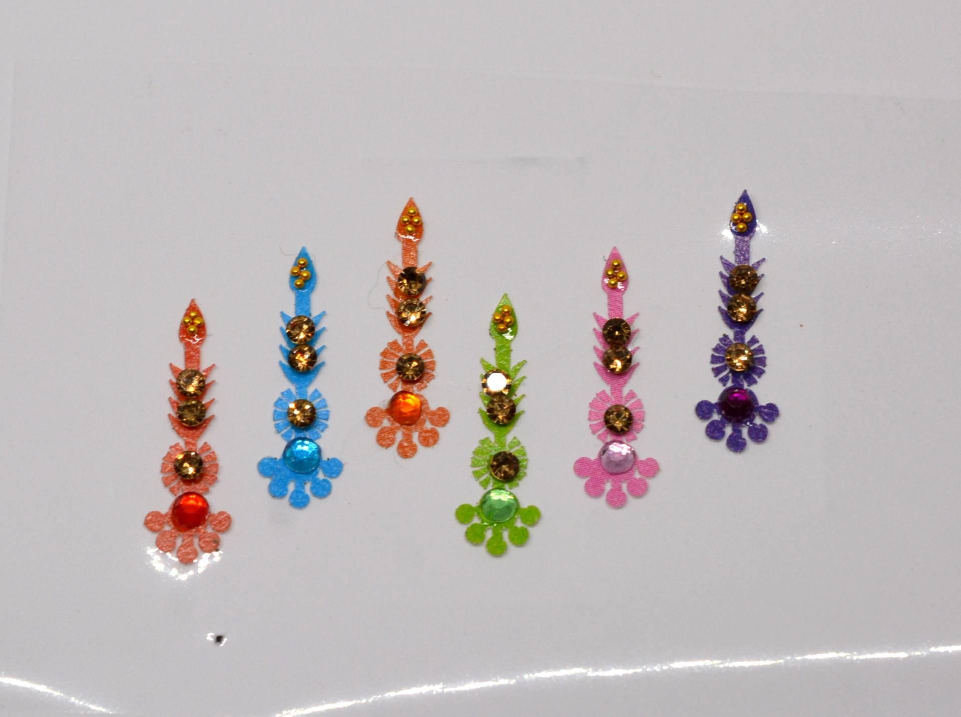 Mehrfarbige Lange Kristall Bindis, Einzigartige Ausgefallene Bollywood Selbstklebende Aufkleber, Weihnachtsgeschenk Mehrfarbige Lange Kristall Bindis, Einzigartige Ausgefallene Bollywood Selbstklebende Aufkleber, Weihnachtsgeschenk von Etsy - FeminaDeals