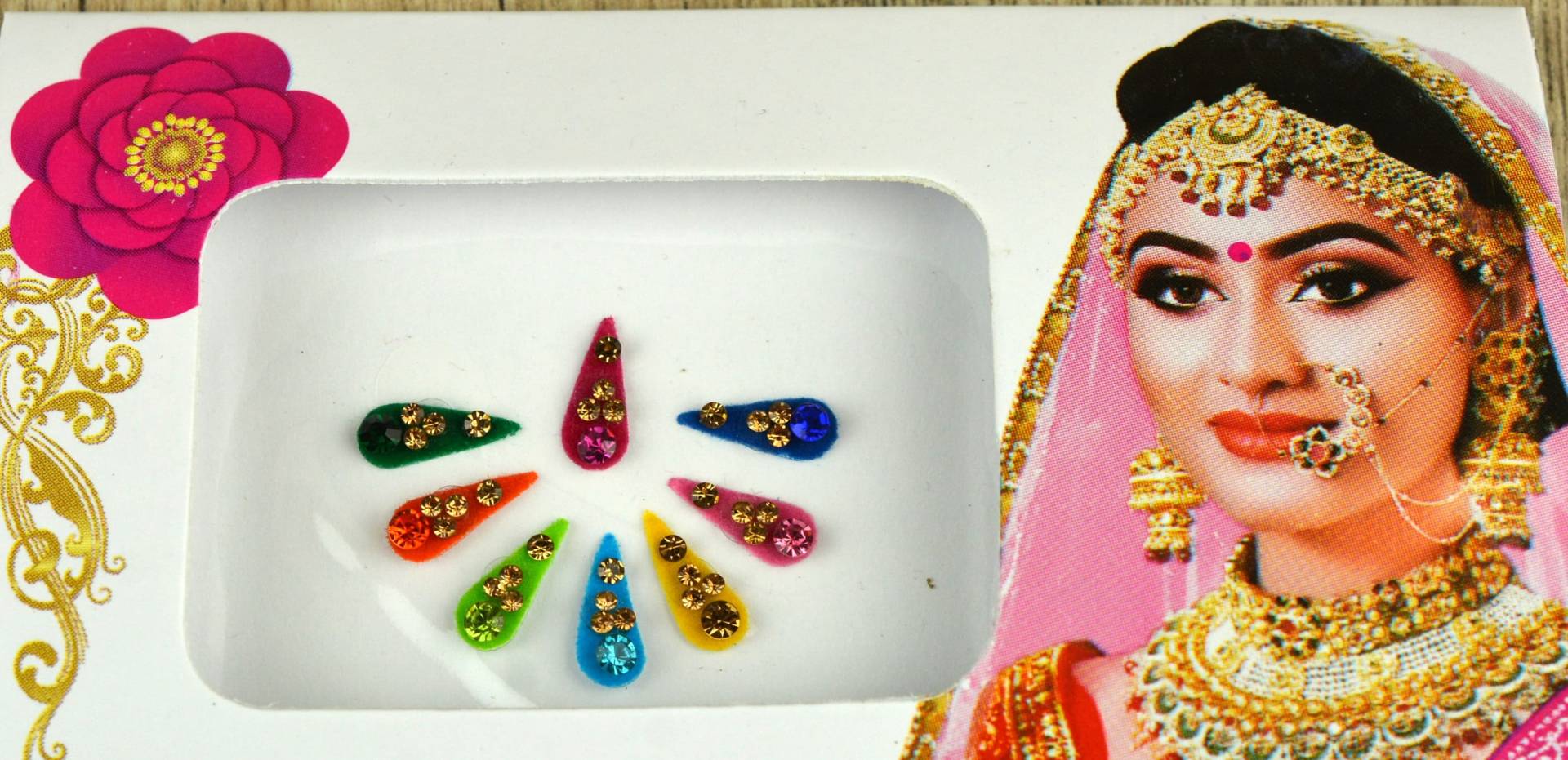Multi Color Lange Teardrop Fancy Bindis, Makeup Braut Gesichts Bollywood Selbstklebende Aufkleber, Weihnachtsgeschenk Multi Color Lange Teardrop Fancy Bindis, Makeup Braut Gesichts Bollywood Selbstklebende Aufkleber, Weihnachtsgeschenk von Etsy - FeminaDeals