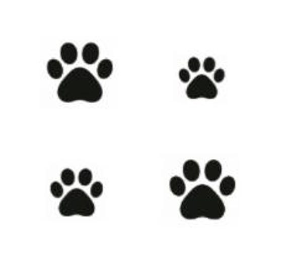 Temporäre Tattoos - Kleine Hundepfote Temporäre Tattoos - Kleine Hundepfote von Etsy - FensSmallThings