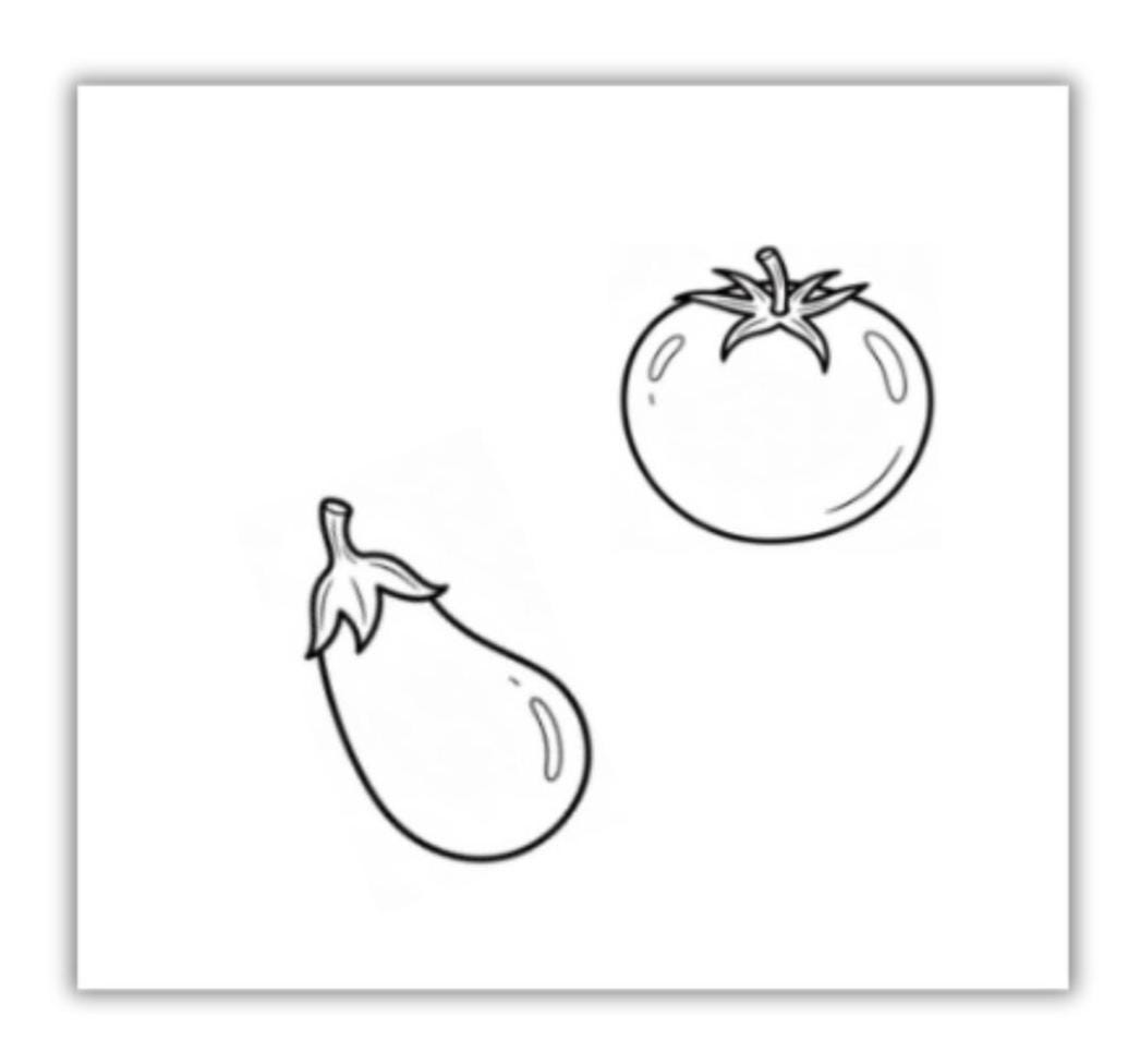 Temporäre Tattoos - Tomate, Aubergine Temporäre Tattoos - Tomate, Aubergine von Etsy - FensSmallThings