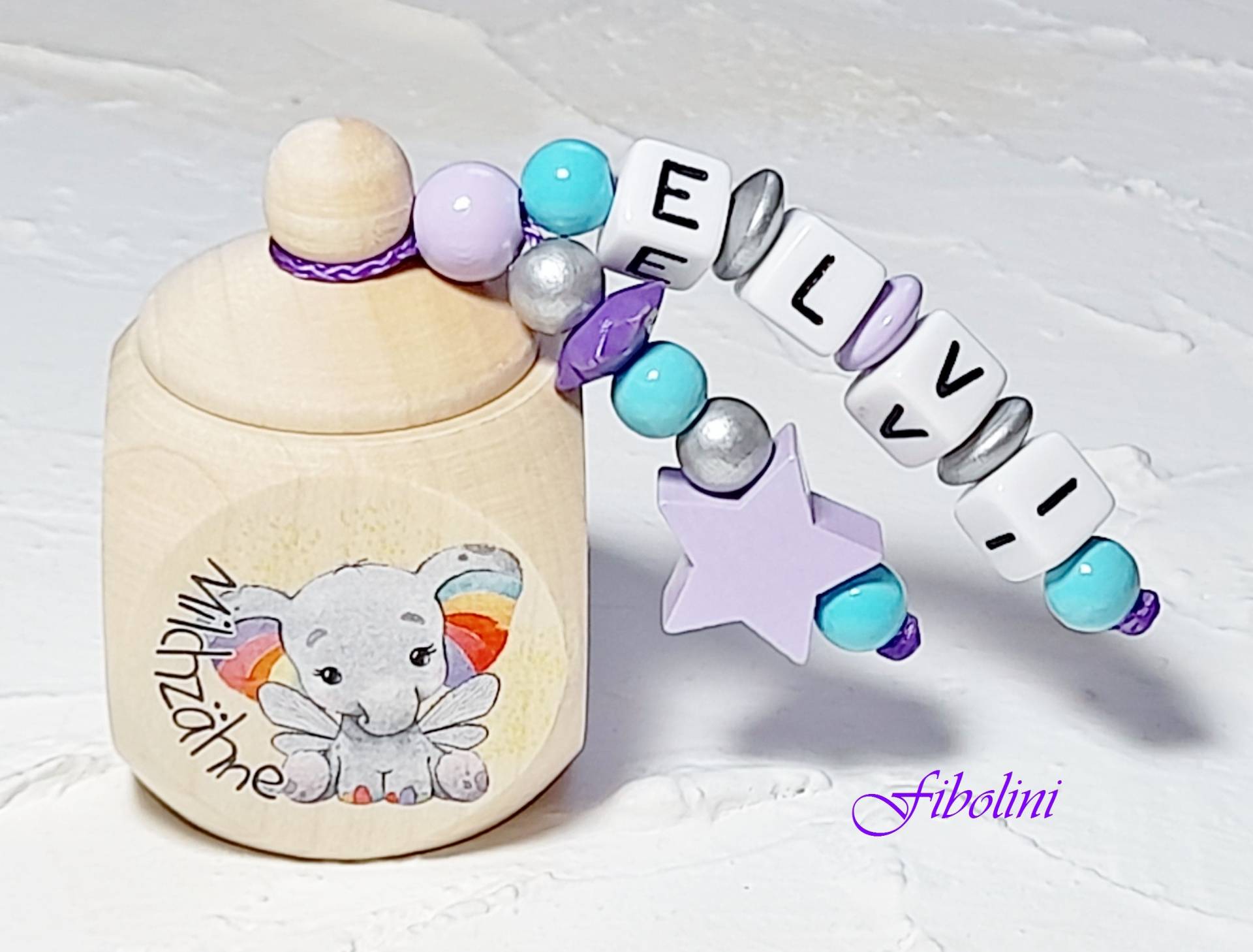 Milchzahndose "Elefant". Mit Namen, Beige, Flieder, Türkis, Lila, Silber, Holzperlen, Zuckertüte, Milchzahnbox, Einschulung, Aufbewahrung Milchzahndose "Elefant". Mit Namen, Beige, Flieder, Türkis, Lila, Silber, Holzperlen, Zuckertüte, Milchzahnbox, Einschulung, Aufbewahrung von Etsy - Fibolini