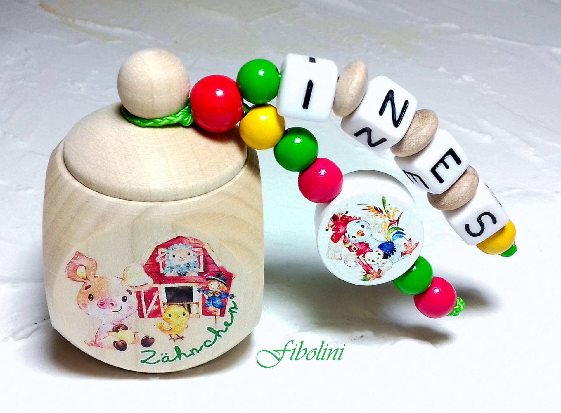 Milchzahndose "Farm". Beige, Gelb, Rot, Grün, Weiß, Personalisiert, Schwein, Huhn, Landleben, Zuckertüte, Kindergeburtstag, Holzdose, Diy Milchzahndose "Farm". Beige, Gelb, Rot, Grün, Weiß, Personalisiert, Schwein, Huhn, Landleben, Zuckertüte, Kindergeburtstag, Holzdose, Diy von Etsy - Fibolini