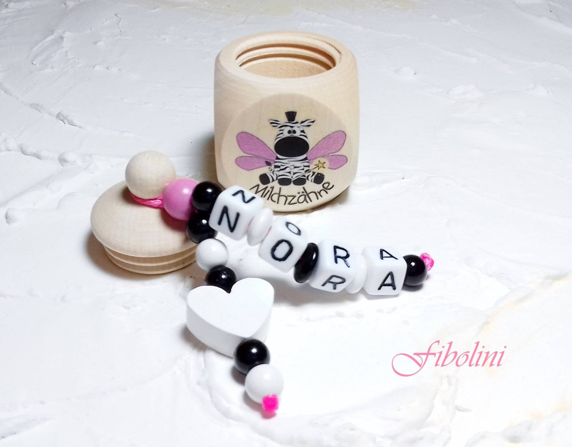 Milchzahndose "Zebra". Rosa, Weiß, Schwarz, Beige, Herz, Schule, Zuckertüte, Kinder, Geburtstag, Geschenk, Zahnbox, Fee, Meilenstein, Name Milchzahndose "Zebra". Rosa, Weiß, Schwarz, Beige, Herz, Schule, Zuckertüte, Kinder, Geburtstag, Geschenk, Zahnbox, Fee, Meilenstein, Name von Etsy - Fibolini