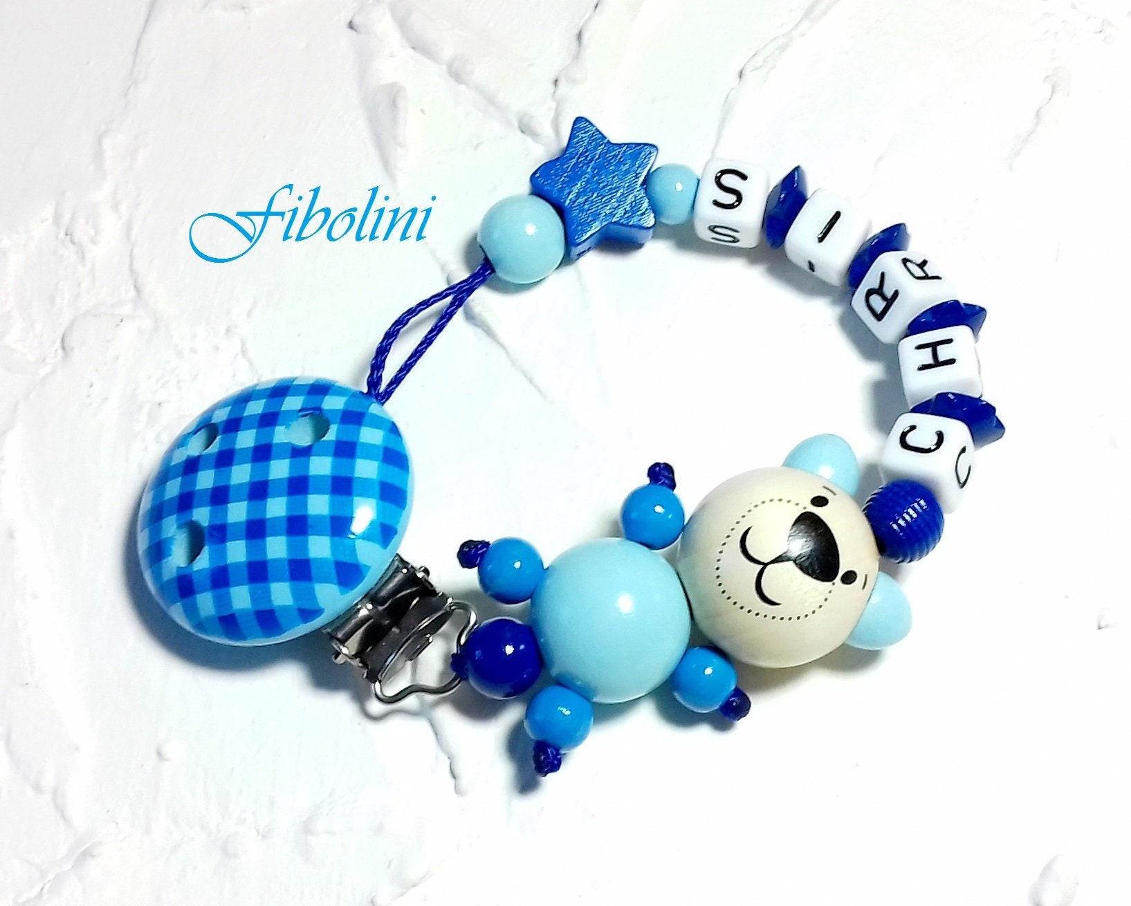 Schnullerkette 3-D "Karo". Geschenk Für Die Babyparty, Kleiner Bruder, Schwangere, Eltern Werden, Handgemachte Babykette, Mama Schnullerkette 3-D "Karo". Geschenk Für Die Babyparty, Kleiner Bruder, Schwangere, Eltern Werden, Handgemachte Babykette, Mama von Etsy - Fibolini
