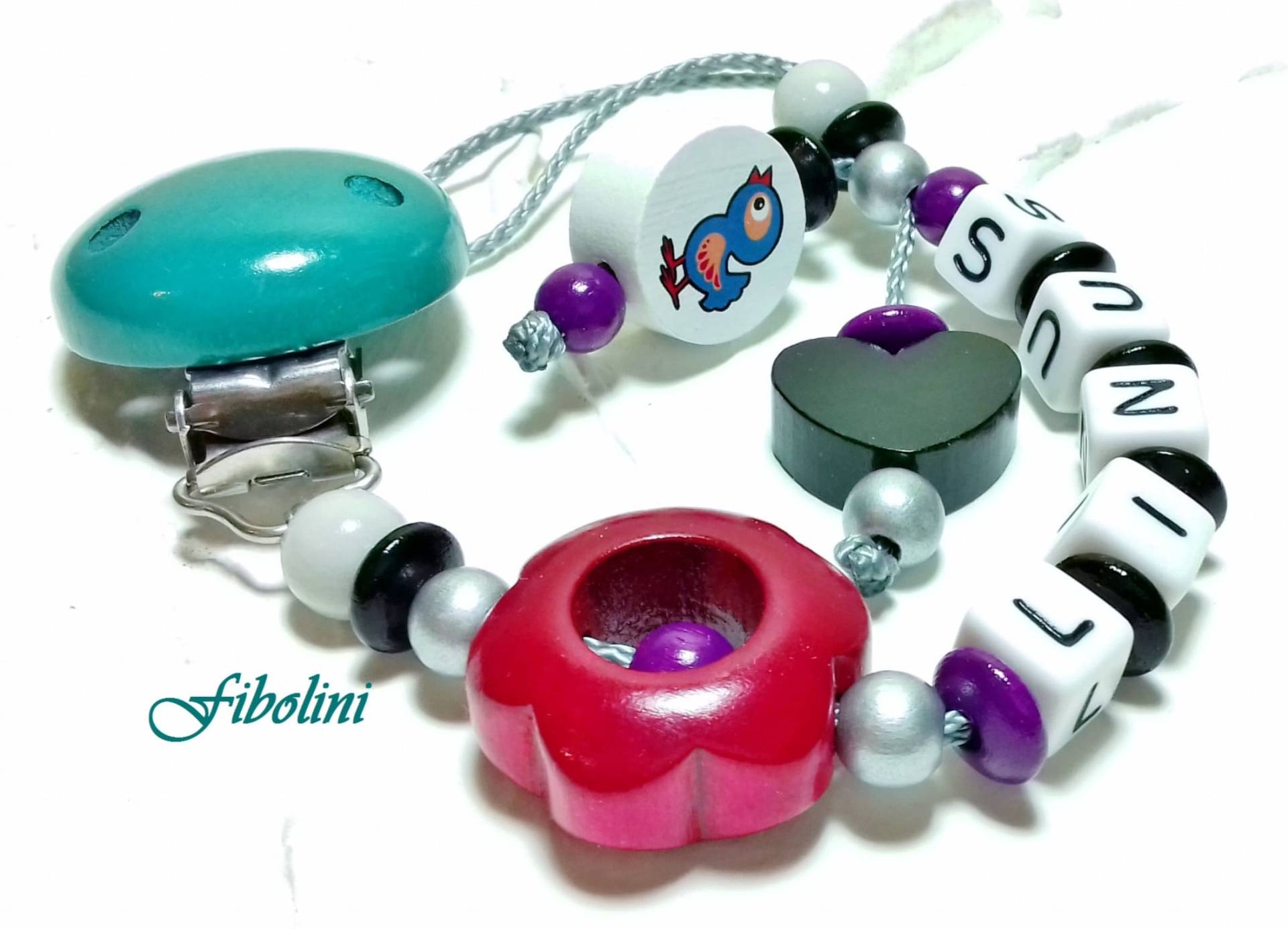 Schnullerkette "Vögelchen". Mit Namen, Nuggikette, Schnullerhalter, Babygeschenk, Geschenk Zur Geburt, Taufe, Bald Mama, Schwangerschaft Schnullerkette "Vögelchen". Mit Namen, Nuggikette, Schnullerhalter, Babygeschenk, Geschenk Zur Geburt, Taufe, Bald Mama, Schwangerschaft von Etsy - Fibolini