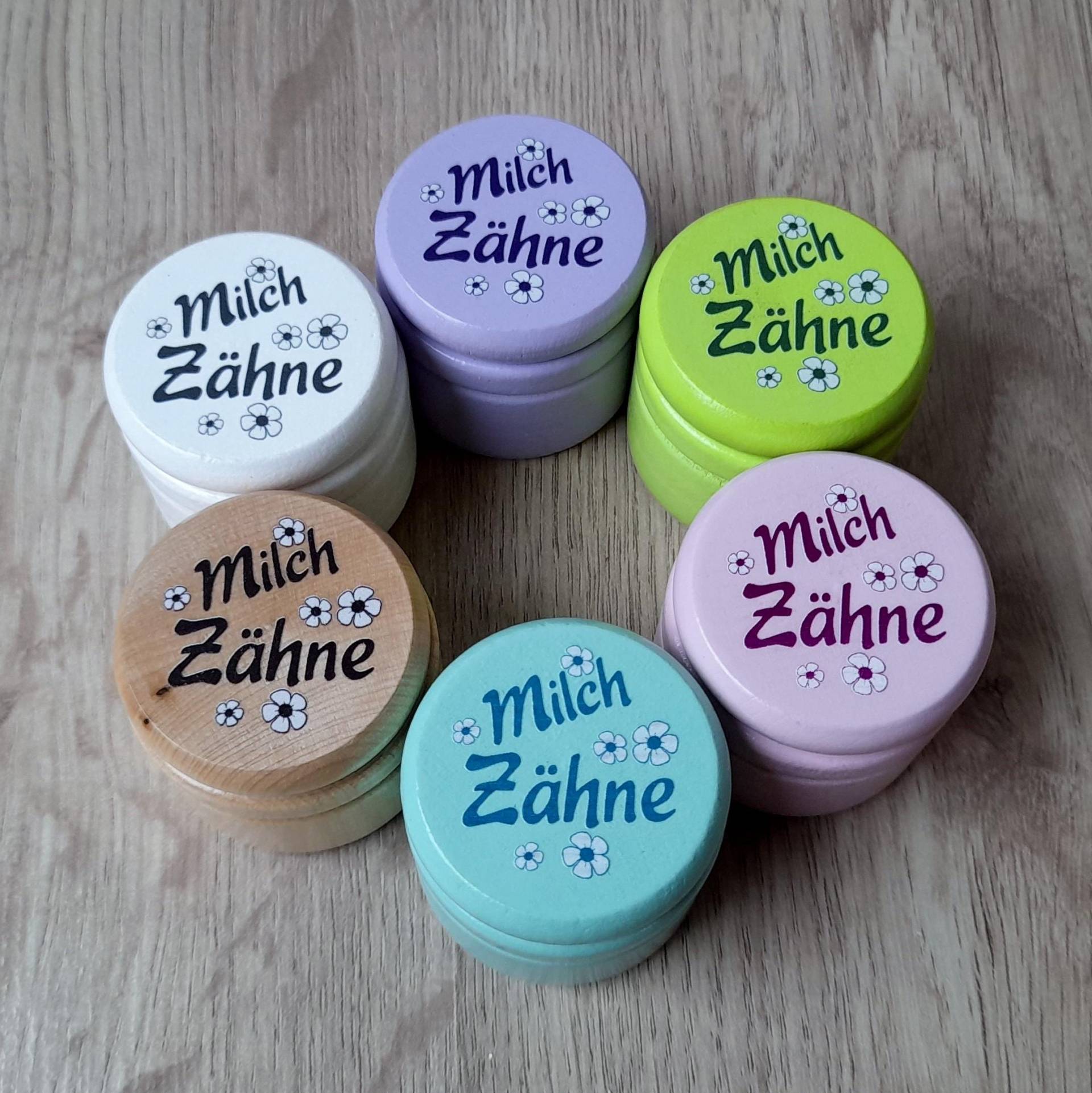 Zahndose "Blume". Zahnfeebrief, Für Mädchen, Dose Mit Schraubverschluss, Aufbewahrung, Geschenk Zur Einschulung, Zuckertüte, Selbst Basteln von Etsy - Fibolini