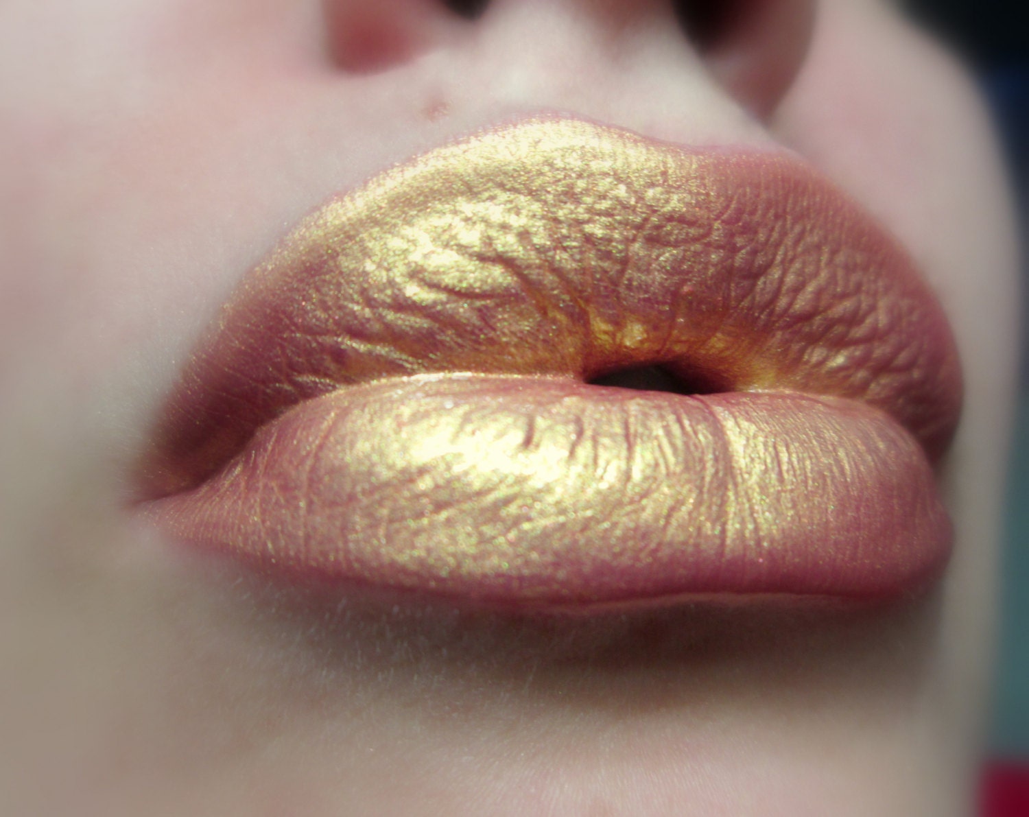 Golden Peach - Duochrome Mit Rosa Unterton Lipgloss Vegan Glutenfrei Frisch Handgemacht Ohne Tierversuche von Etsy - FierceMagenta