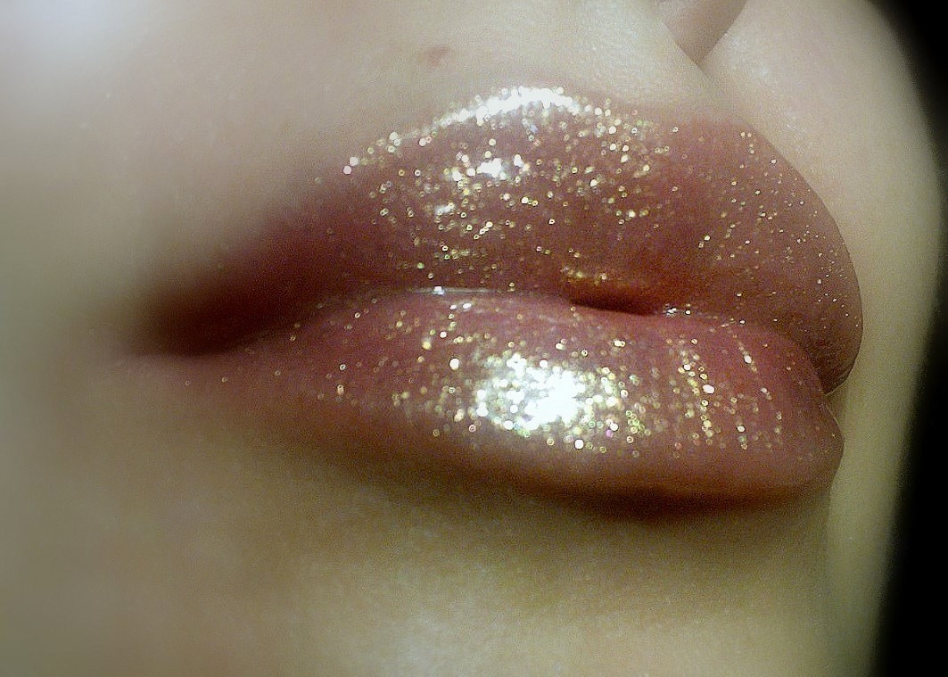 Oh My Gold - Klarsicht-Lipgloss Mit Goldenem Glitzer von Etsy - FierceMagenta