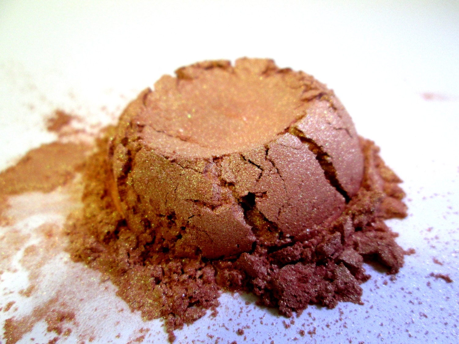 Sunbeam - Golden Mit Rosa Unterton Lidschatten Natürlich Mineral von Etsy - FierceMagenta