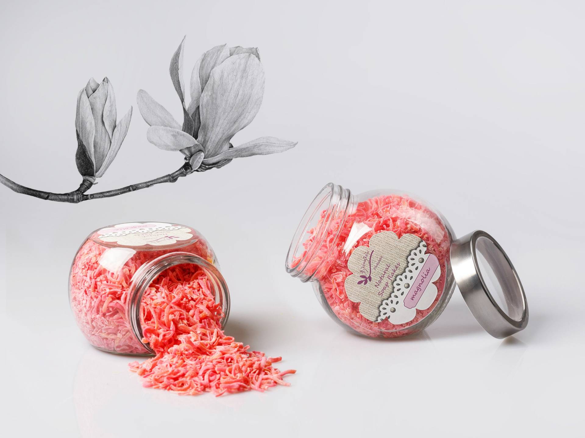 Seifenflocken Mit Magnolien-Duft, 2Er-Set, Badewannen-Meditation, Beruhigende Entspannung, Aromatherapie-Geschenk, Verwöhngeschenk Für Frauen Seifenflocken Mit Magnolien-Duft, 2Er-Set, Badewannen-Meditation, Beruhigende Entspannung, Aromatherapie-Geschenk, Verwöhngeschenk Für Frauen von Etsy - FilokaleinSkin
