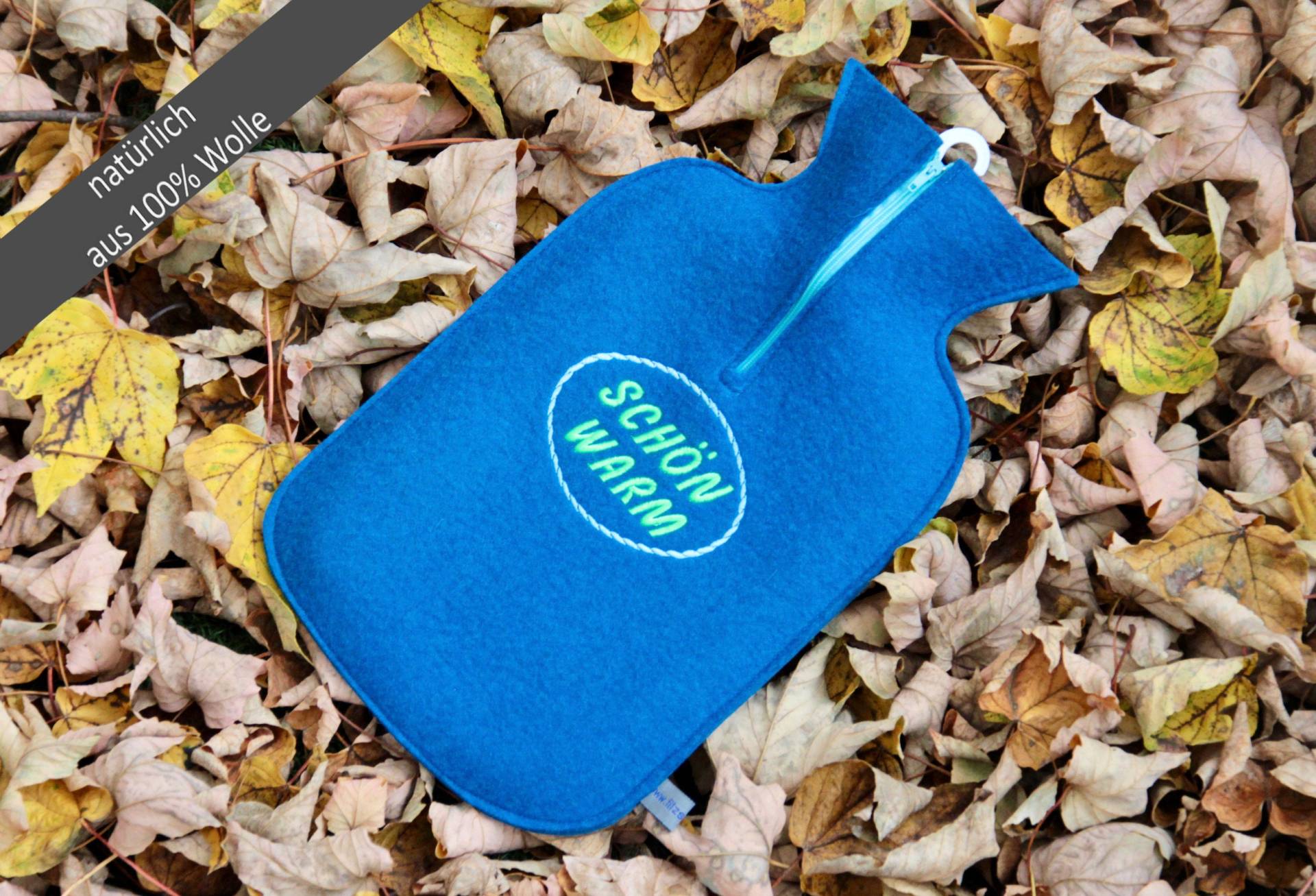 Filz - Kuschelwärmflaschenhülle in Petrol Filz - Kuschelwärmflaschenhülle in Petrol von Etsy - Filzschnitt
