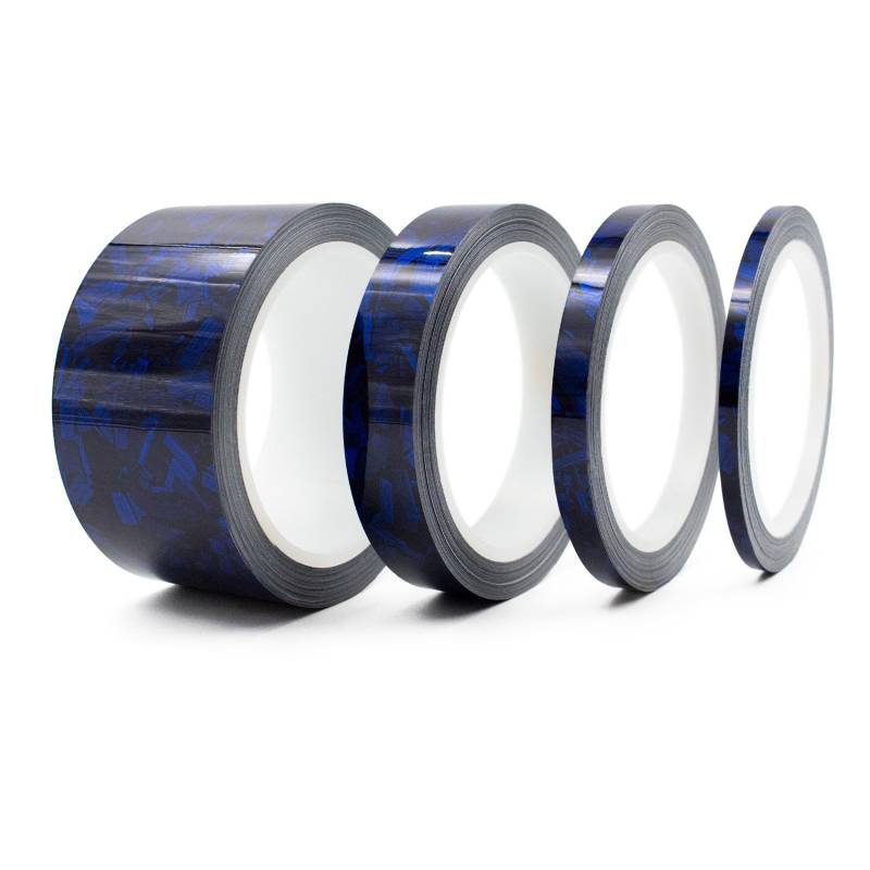 8, 5M Zierstreifen "Forged Carbon Blau Glanz" in Versch. Breiten Auto Tuning Aufkleber Stripes Dekorstreifen von Etsy - FinestFolia