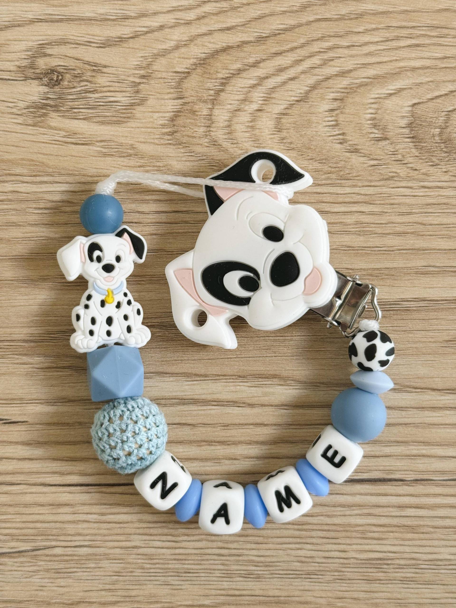 Personalisierte Schnullerkette Mit Name - Dalmatiner Motiv Wunschfarben Möglich Handgemacht Liebe Personalisierte Schnullerkette Mit Name - Dalmatiner Motiv Wunschfarben Möglich Handgemacht Liebe von Etsy - Fiorellinoarticles