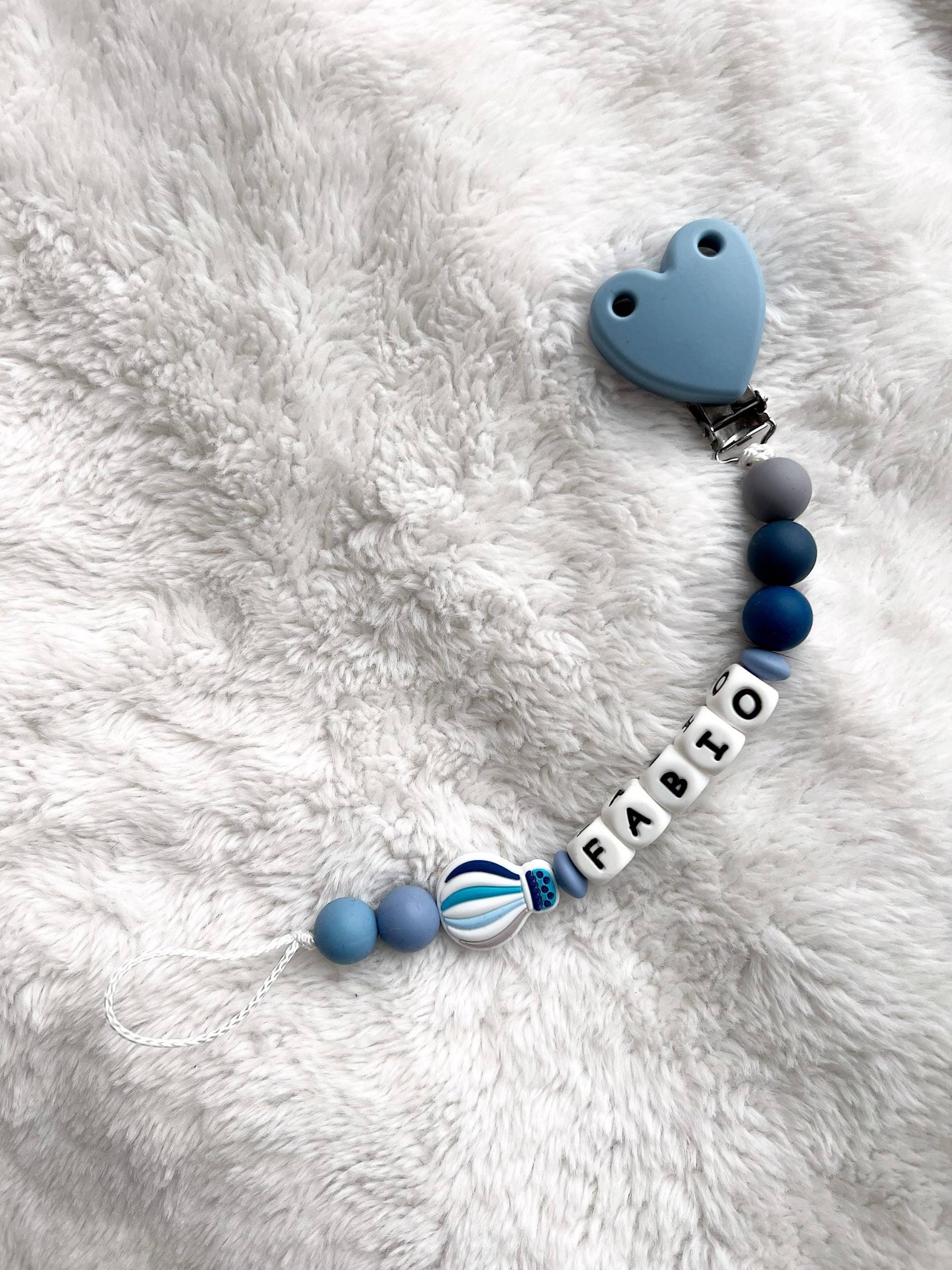 Personalisierte Schnullerkette Mit Name - Regenbogen & Heißluftballon 5 Farbkombis Wunschfarben Handmade Liebe Personalisierte Schnullerkette Mit Name - Regenbogen & Heißluftballon 5 Farbkombis Wunschfarben Handmade Liebe von Etsy - Fiorellinoarticles