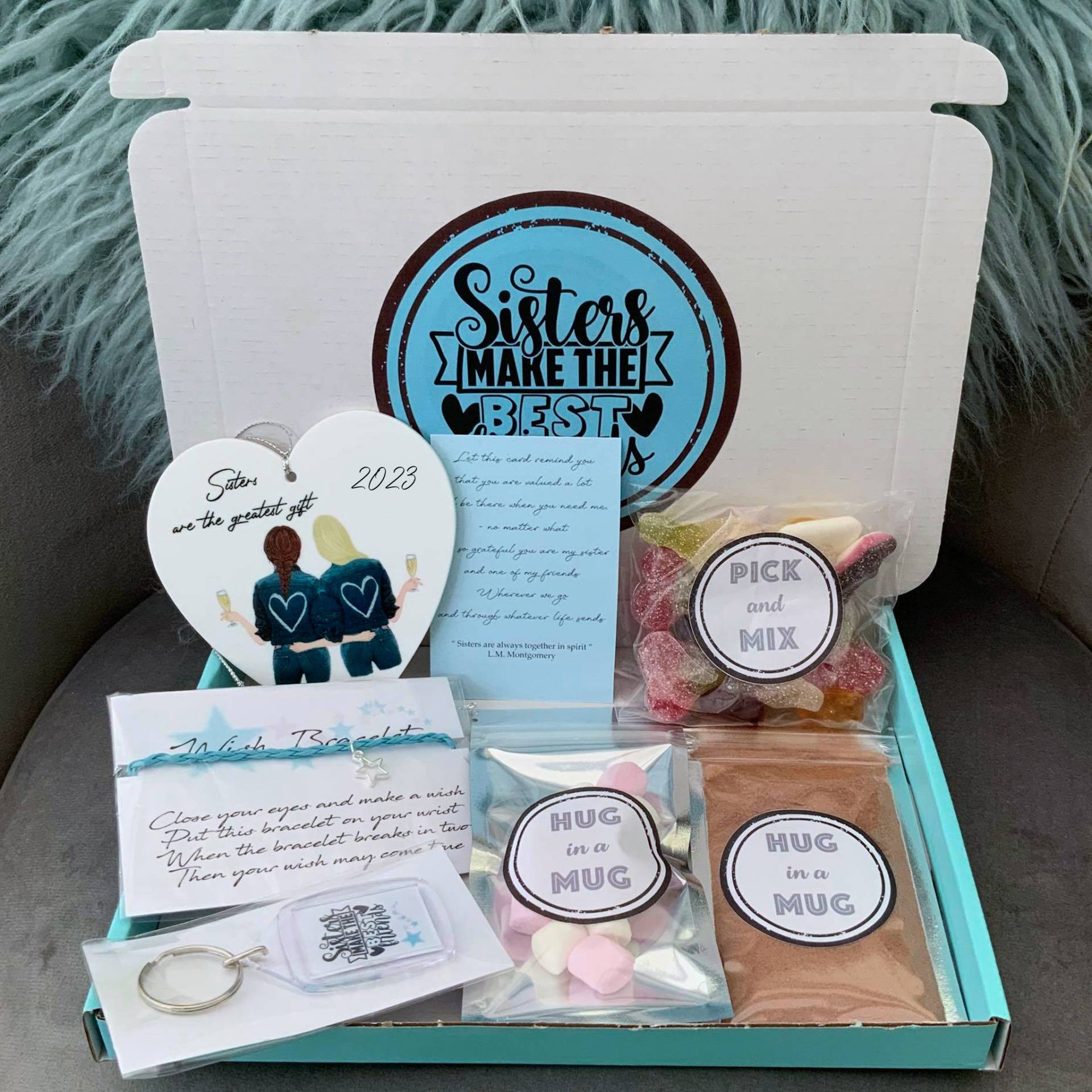 Personalisiertes Geschenk Briefkasten Schwester Besties Self Care Geschenkbox Umarmung in A Box Geburtstag Sie Sind Genug Big Sister Personalisiertes Geschenk Briefkasten Schwester Besties Self Care Geschenkbox Umarmung in A Box Geburtstag Sie Sind Genug Big Sister von Etsy - FizzyStrawberryGifts