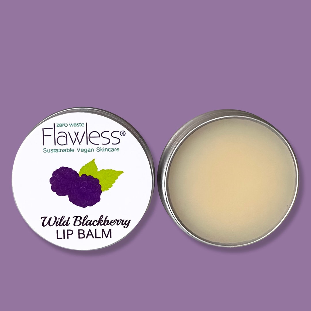 Handgemachter Brombeer-Lippenbalsam, Umweltfreundlich, 100% Vegan Und Tierversuchsfrei, Zero Waste von Etsy - FlawlessBeautyStore