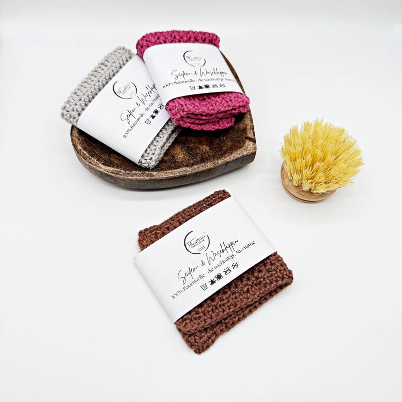 Baby Waschlappen Baumwolle Einzeln | Seifenlappen & Spüllappen Nachhaltig Weich Für Empfindliche Haut Verschiedene Farben Und Größen von Etsy - FlorentinasPahihi