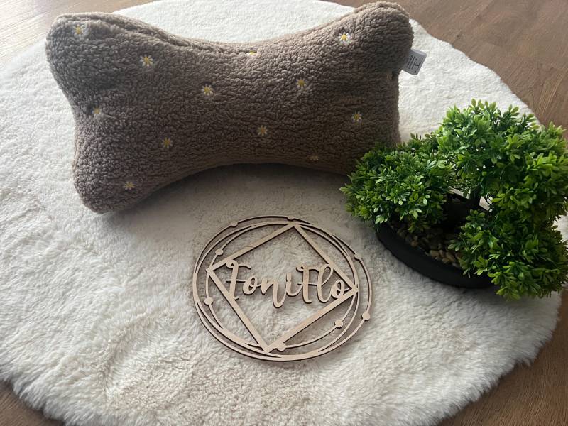 Leseknochen Buchstütze Teddy Plüsch Braun Gänseblümchen von Etsy - FoniFlo