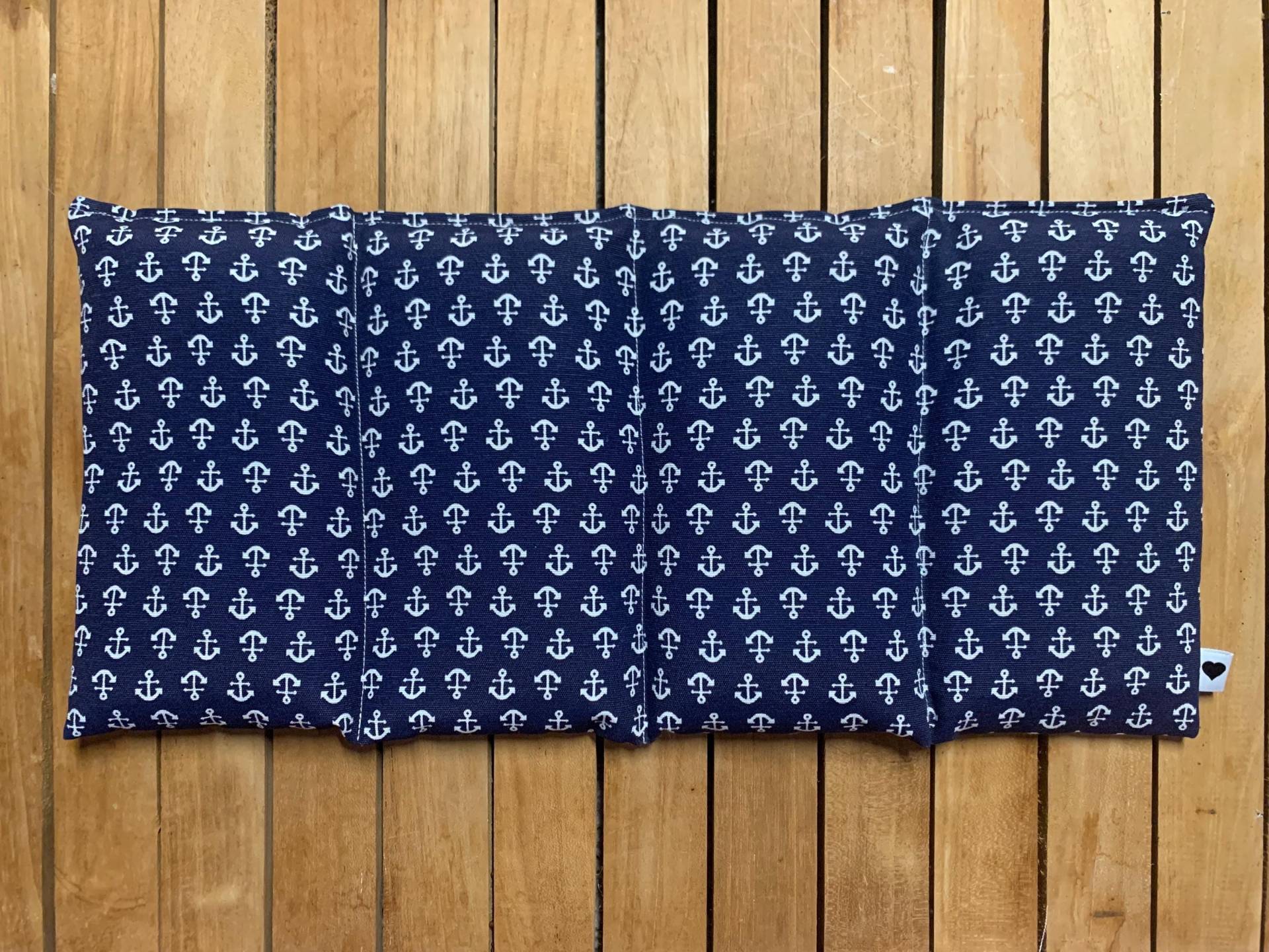 Wärmekissen Gr M Körnerkissen Rapskissen Anker Blau Weiß Maritim von Etsy - FraeuleinMina