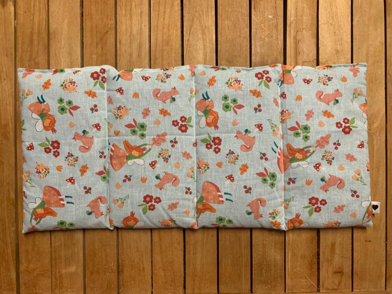 Wärmekissen Gr M Körnerkissen Rapskissen Waldmotiv Blätter Fee Waldfee von Etsy - FraeuleinMina