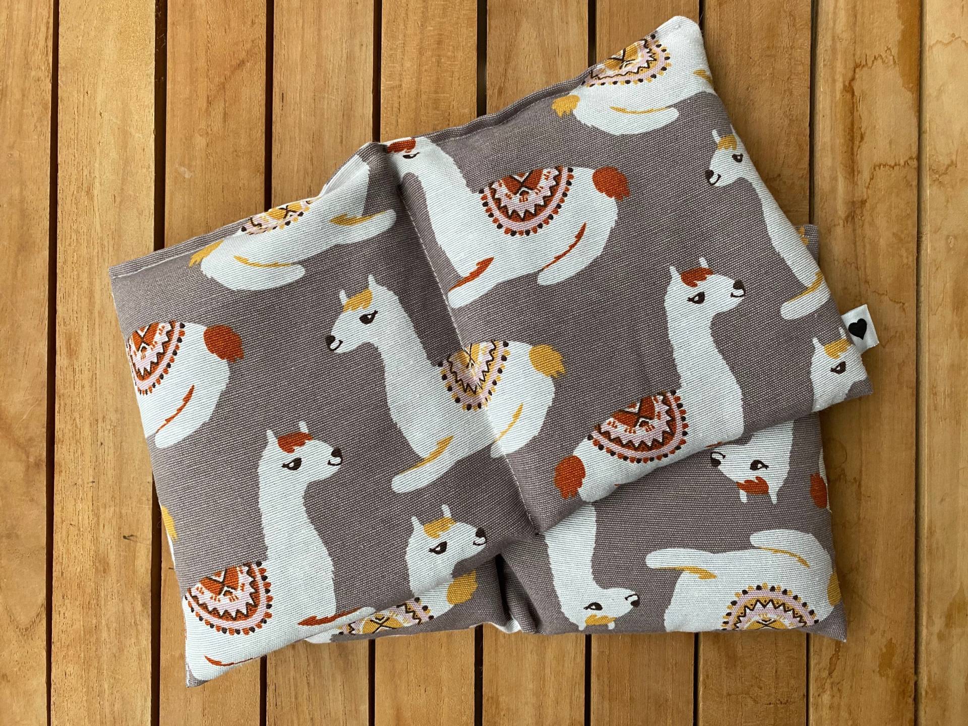 Wärmekissen Gr. L Alpaka Lama Rapskissen Körnerkissen Wärmekissen Gr. L Alpaka Lama Rapskissen Körnerkissen von Etsy - FraeuleinMina