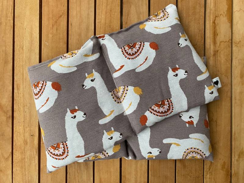 Wärmekissen Gr. L Alpaka Lama Rapskissen Körnerkissen Wärmekissen Gr. L Alpaka Lama Rapskissen Körnerkissen von Etsy - FraeuleinMina