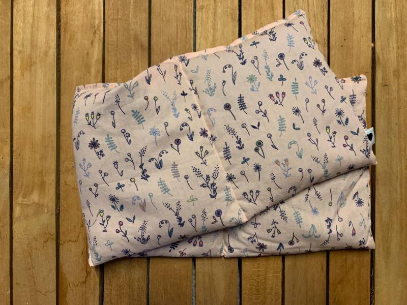 Wärmekissen Gr. L Rapskissen Körnerkissen Rosa Blumen Mille Fleur von Etsy - FraeuleinMina