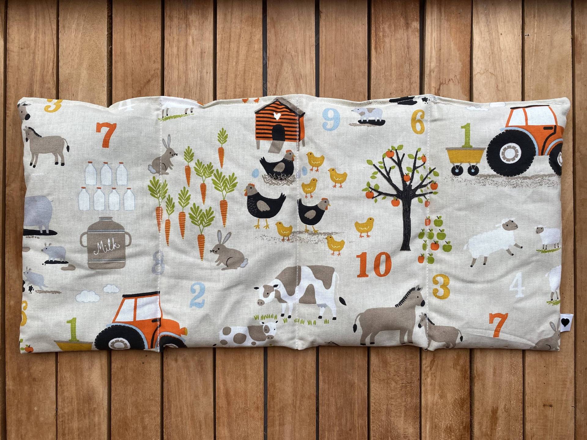 Wärmekissen Gr. M Tierfarm Natur Rapskissen Körnerkissen von Etsy - FraeuleinMina