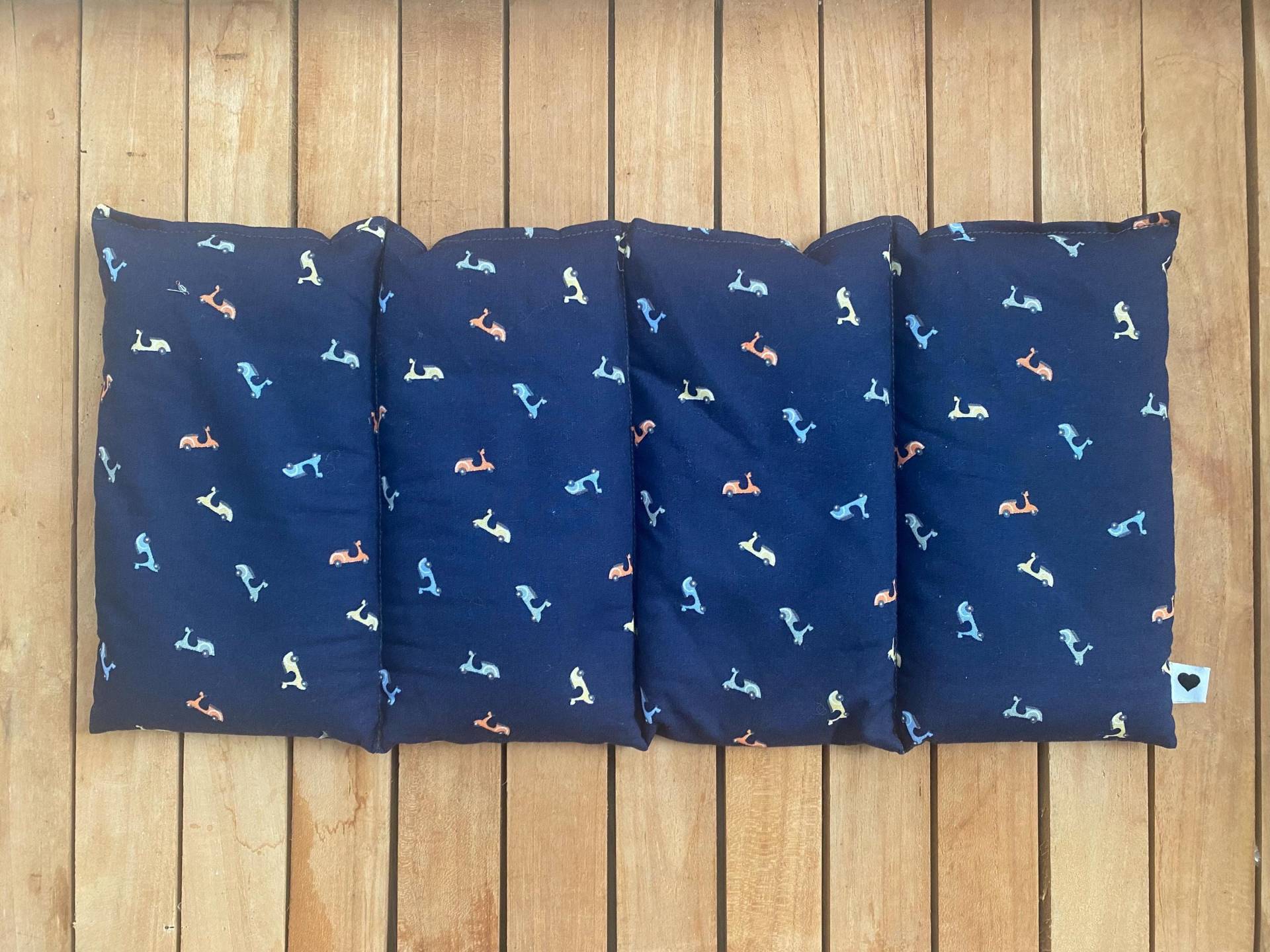 Wärmekissen Rapskissen Gr M Körnerkissen Blau Mofa Vespa Landhaus von Etsy - FraeuleinMina