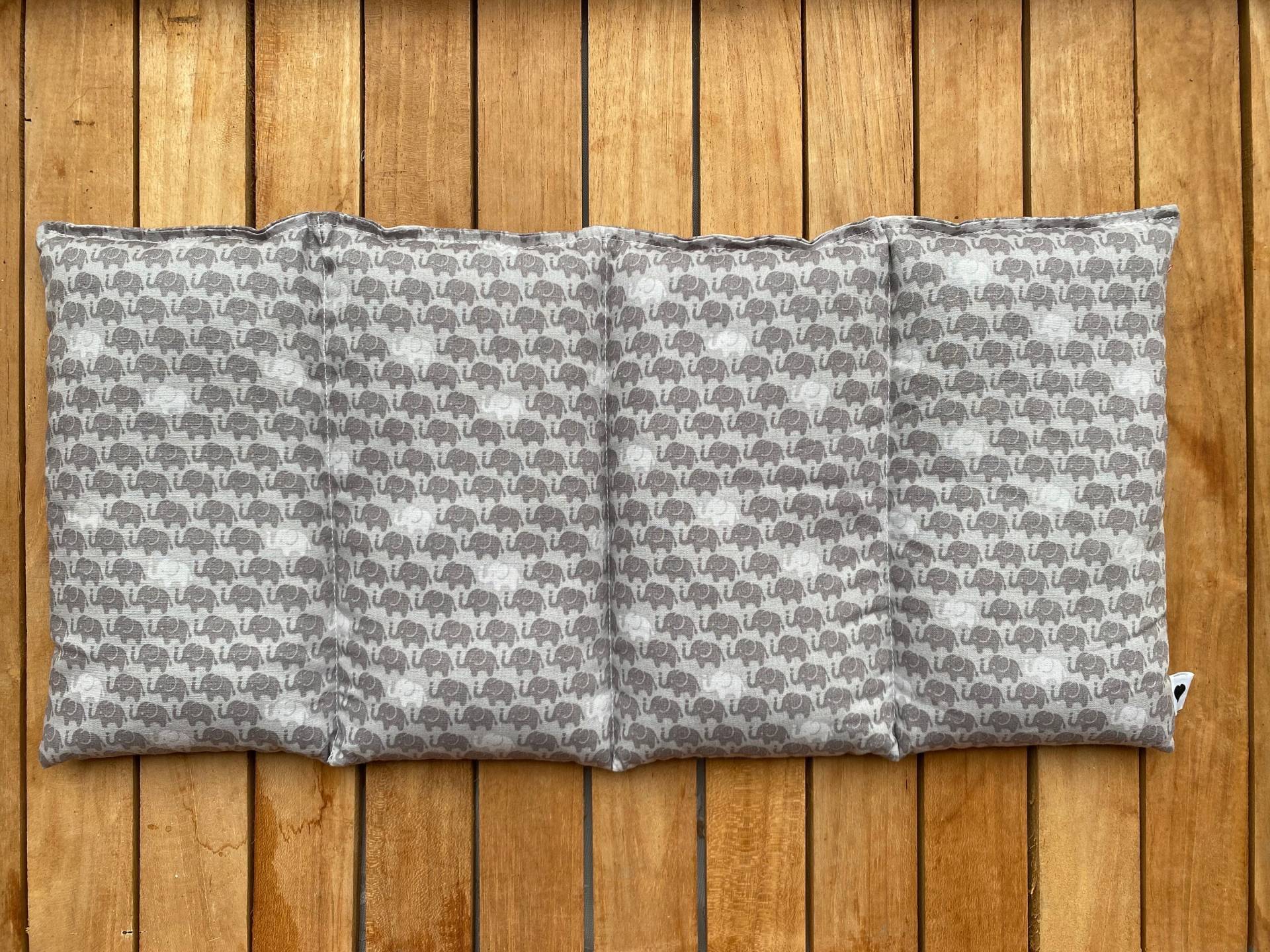Wärmekissen Rapskissen Gr M Körnerkissen Elefanten Grau von Etsy - FraeuleinMina