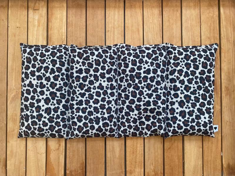 Wärmekissen Rapskissen Gr M Körnerkissen Leo Braun/Beige von Etsy - FraeuleinMina