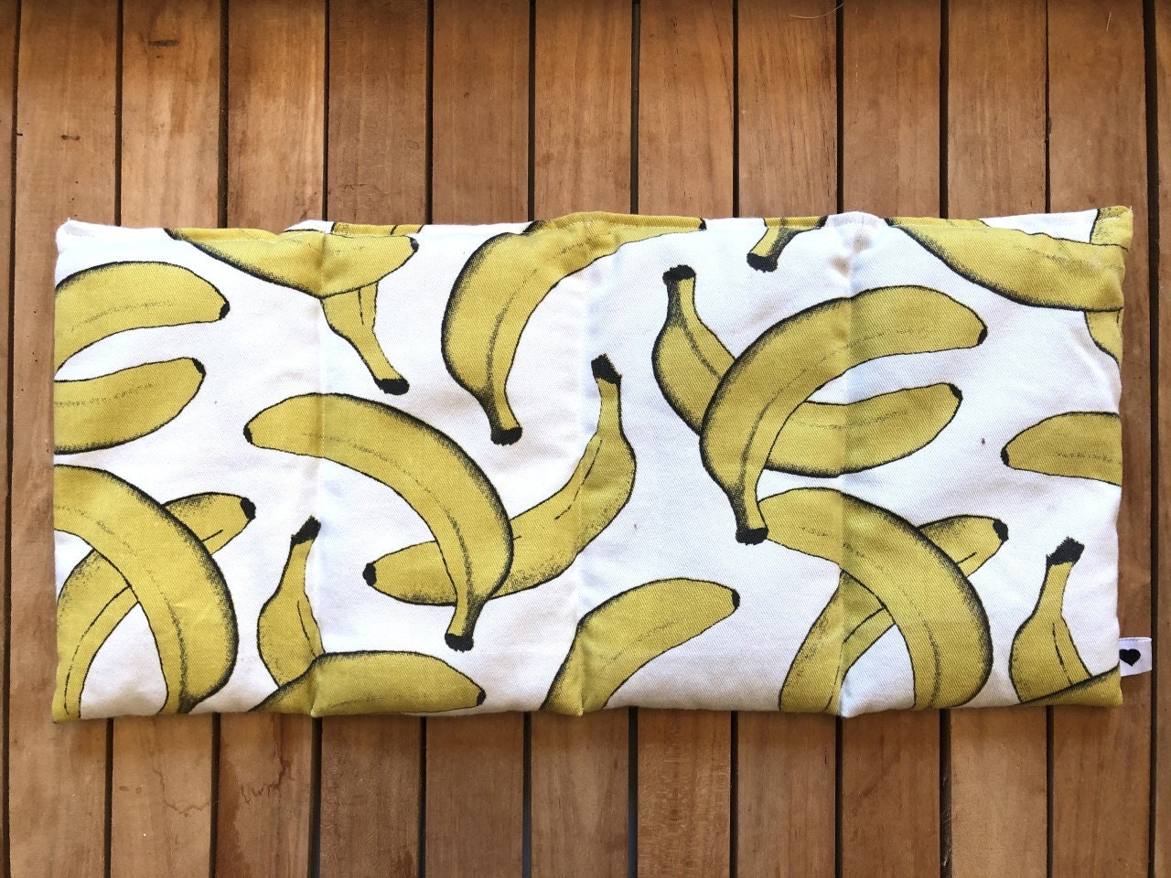 Wärmekissen Rapskissen Gr. M Körnerkissen Gelb Bananen von Etsy - FraeuleinMina